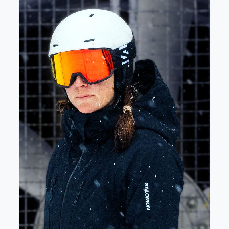 Síszemüveg Salomon S/View 3 black/ml mid red 6