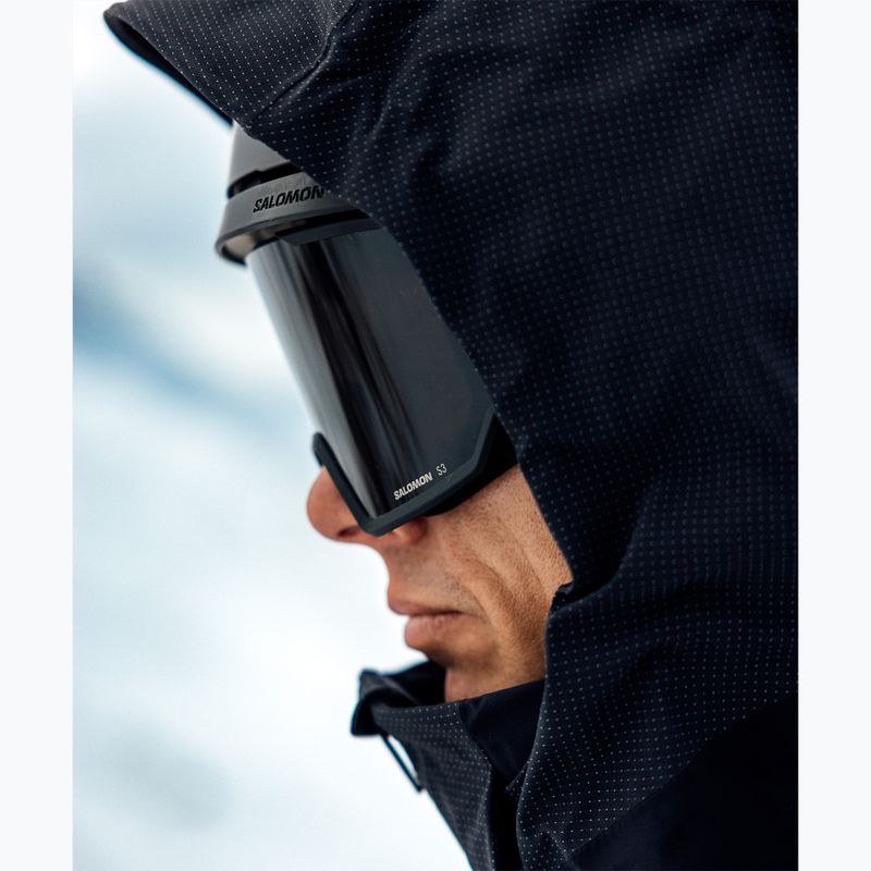 Síszemüveg Salomon S/View 3 black yellow/ml black 7