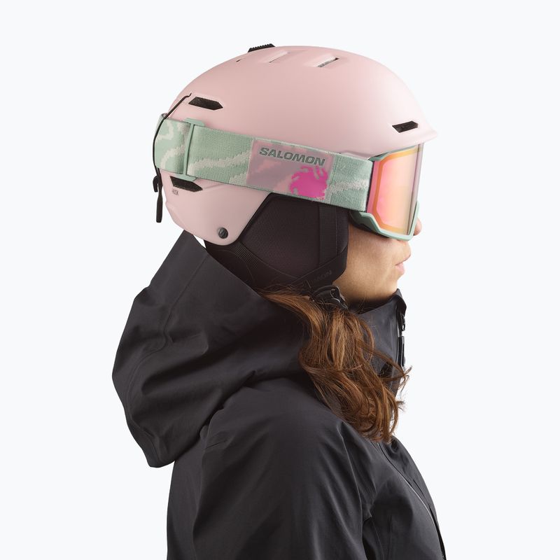 Síszemüveg Salomon S/View 3 iceberg green/ml ruby 6