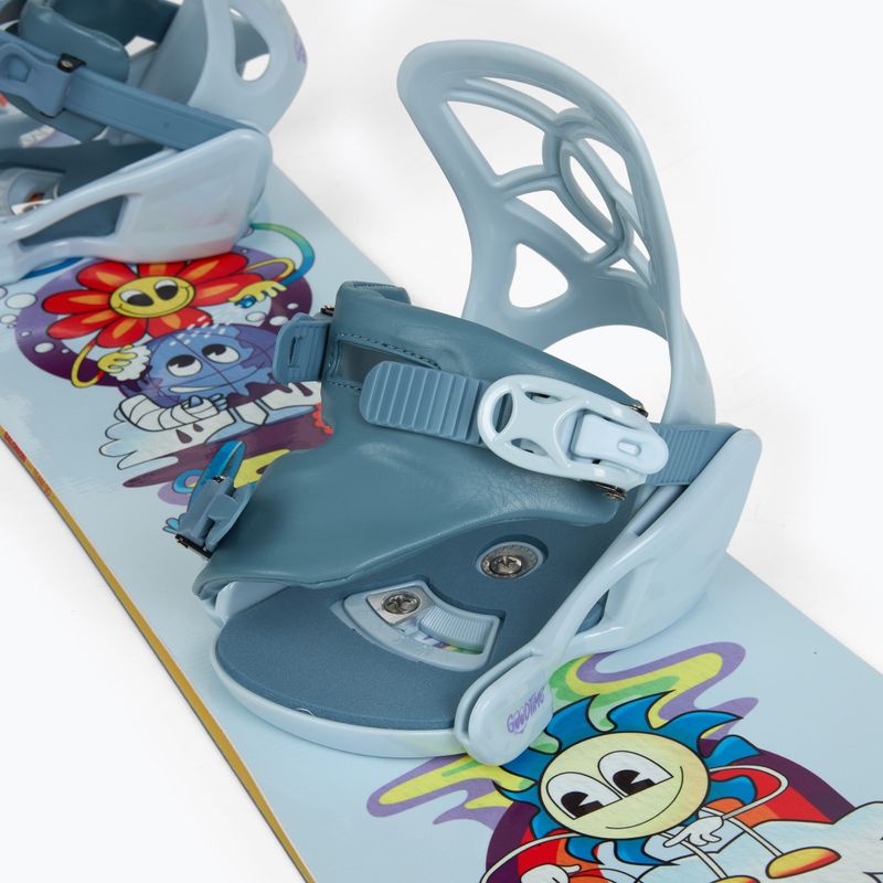 Gyerek snowboard Salomon Team Package Jr + Goodtime XXS snowboardkötések 7