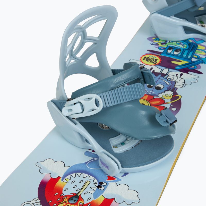 Gyerek snowboard Salomon Team Package Jr + Goodtime XXS snowboardkötések 9