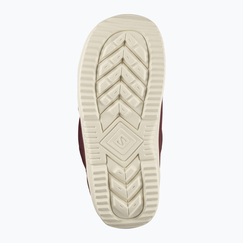 Női snowboard bakancs Salomon Pearl Boa W tawny port/tawny port/vanilla ice 7