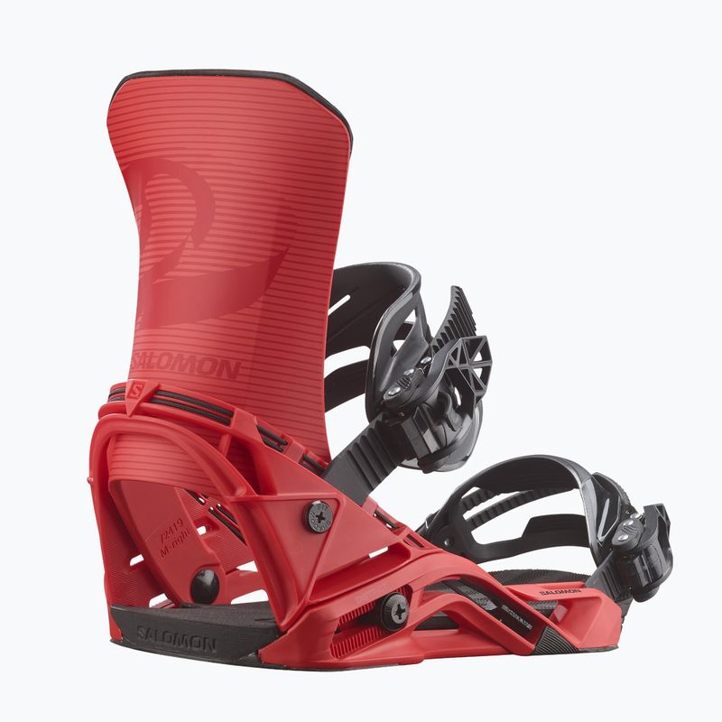 Férfi snowboard kötés Salomon District fiery red 2