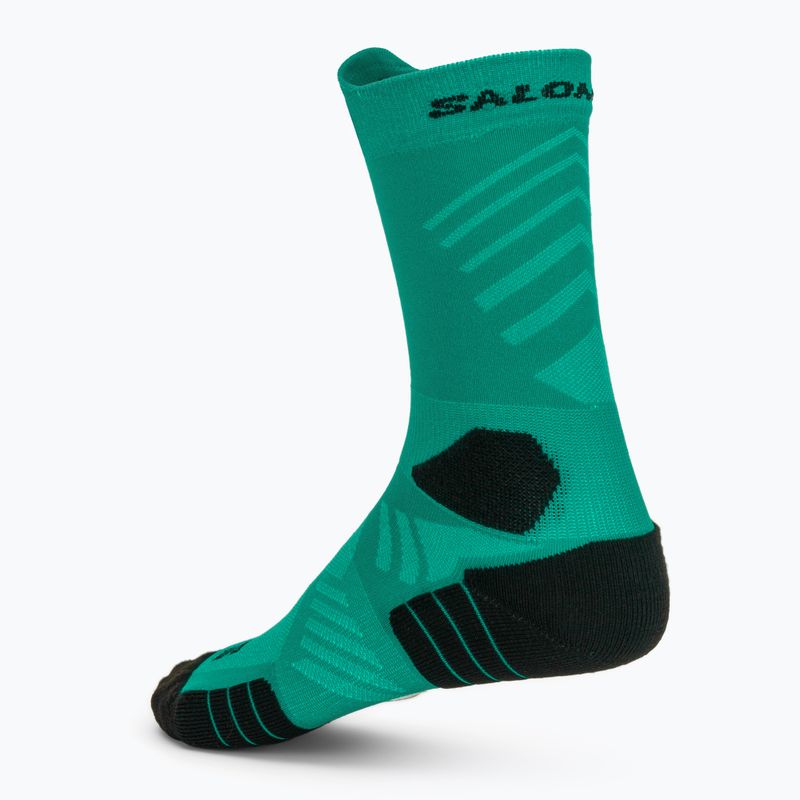 Zokni Salomon Aero Crew dynasty green/waterfall 2