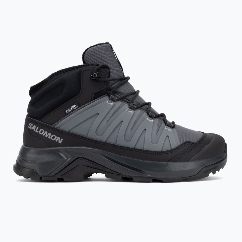Férfi túrabakancs Salomon X-Adventure Coldrush WP aszfalt / fekete / ötvözet 2