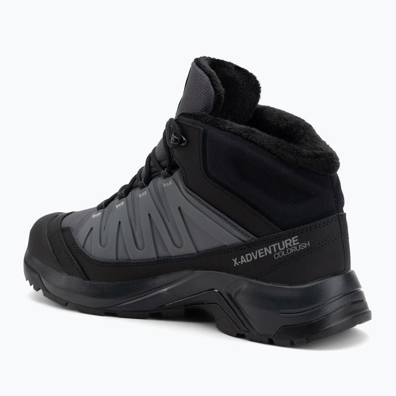 Férfi túrabakancs Salomon X-Adventure Coldrush WP aszfalt / fekete / ötvözet 3