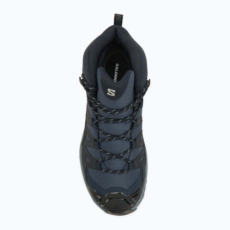 Férfi túrabakancs Salomon X Ultra 360 Mid GTX kék éjszaka / sötétkék / sötétkék 5