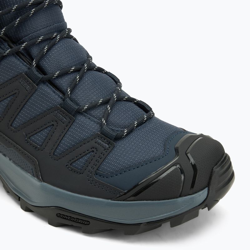 Férfi túrabakancs Salomon X Ultra 360 Mid GTX kék éjszaka / sötétkék / sötétkék 7