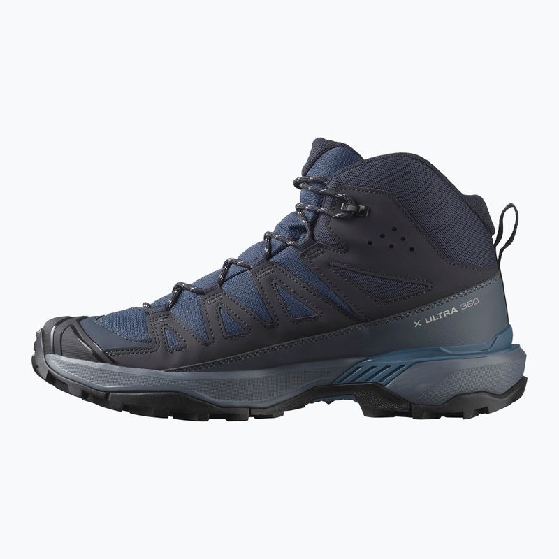 Férfi túrabakancs Salomon X Ultra 360 Mid GTX kék éjszaka / sötétkék / sötétkék 9