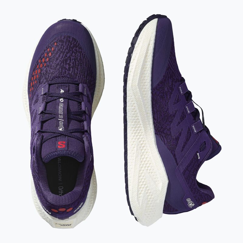 Férfi Salomon Aero Glide 3 Gravel futócipő astral aura/vanilla ice/haute red 12