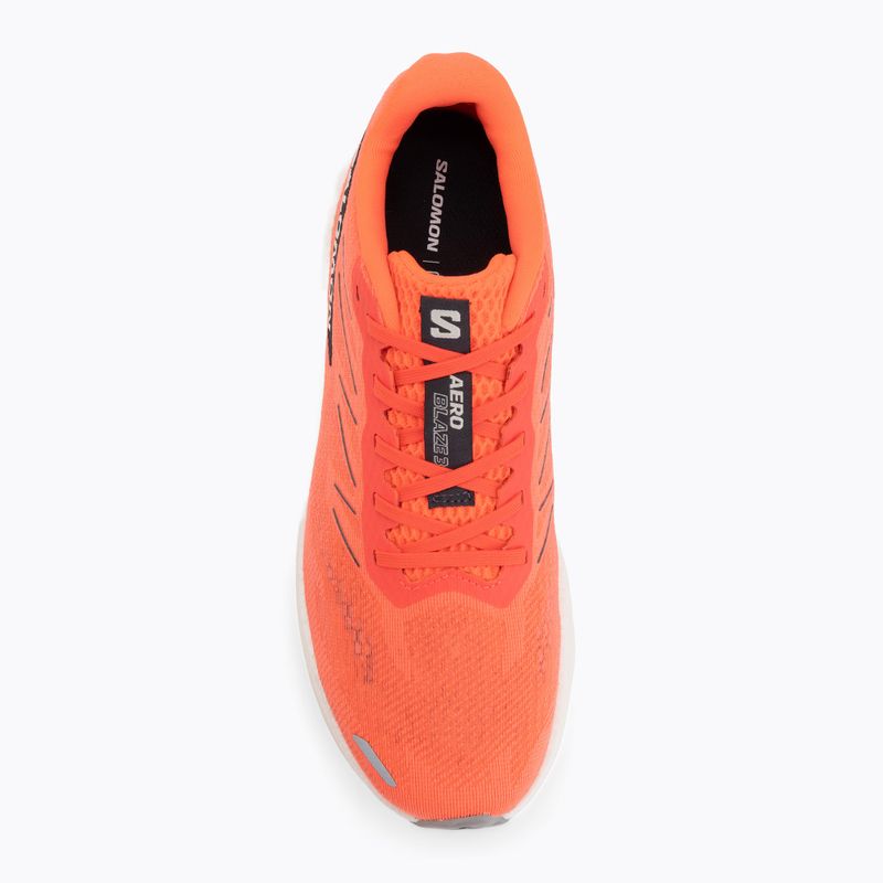 Salomon Aero Blaze férfi futócipő 3 neon flame/vanilla ice 5