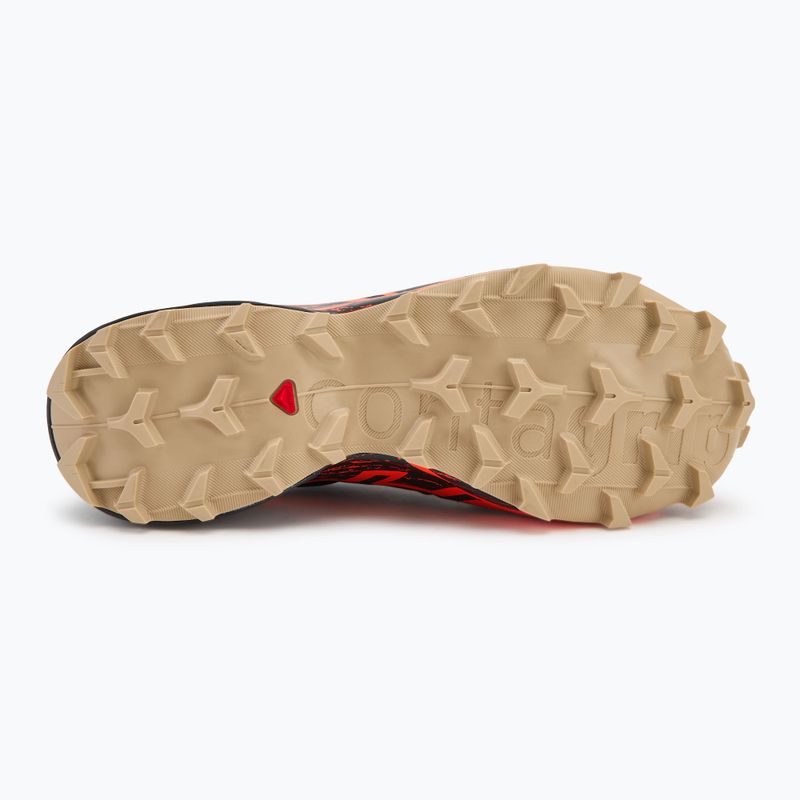 Férfi futócipő Salomon Speedcross 6 GTX fekete/sokk narancs/fehér bors 4