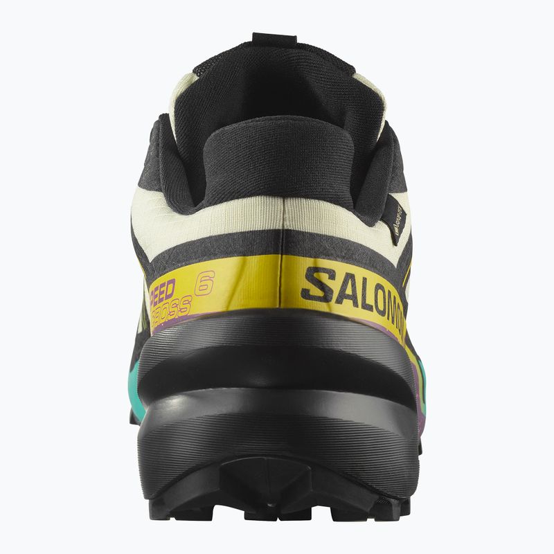 Férfi futócipő Salomon Speedcross 6 GTX átlátszó sárga/fekete/vízesés 10