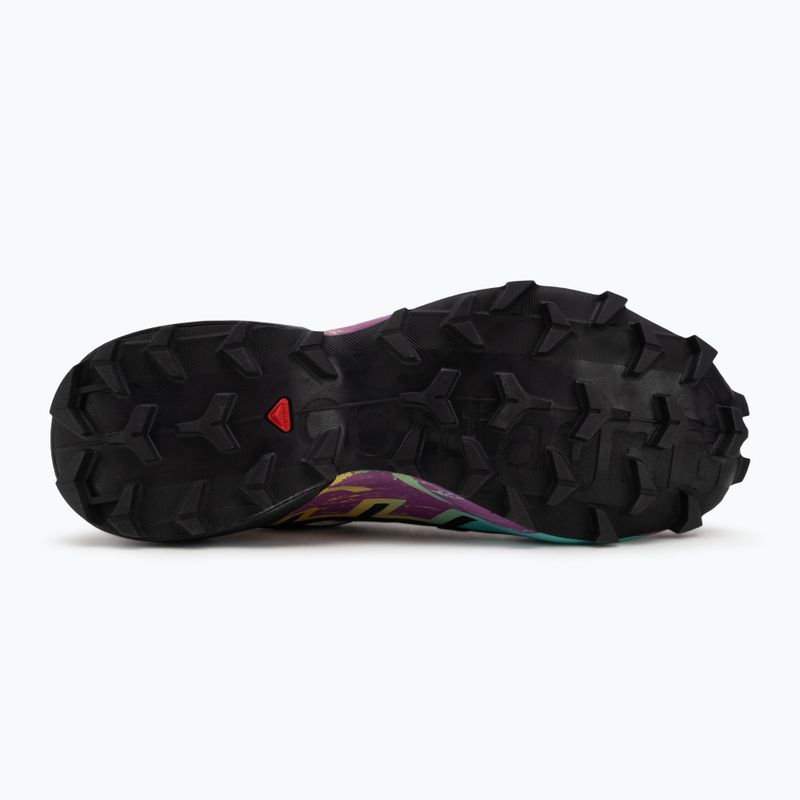 Női futócipő Salomon Speedcross 6 GTX átlátszó sárga/fekete/vízesés 4