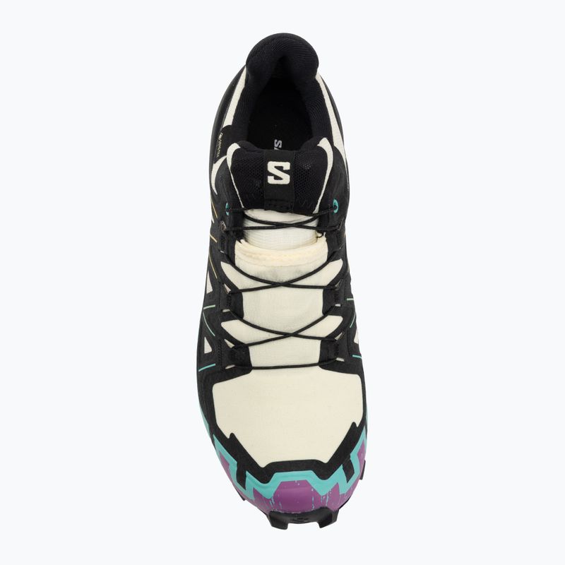 Női futócipő Salomon Speedcross 6 GTX átlátszó sárga/fekete/vízesés 5