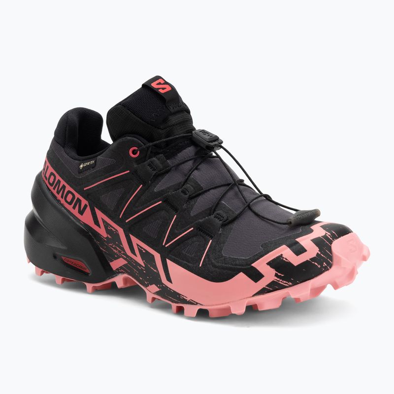 Női futócipő Salomon Speedcross 6 GTX nine iron/fekete/flamingó rózsaszín