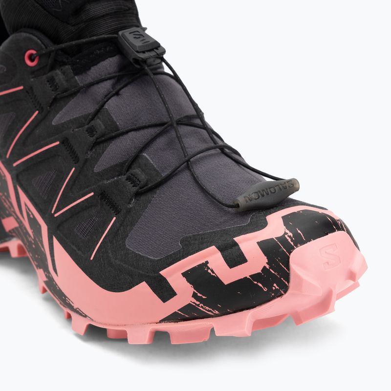 Női futócipő Salomon Speedcross 6 GTX nine iron/fekete/flamingó rózsaszín 7