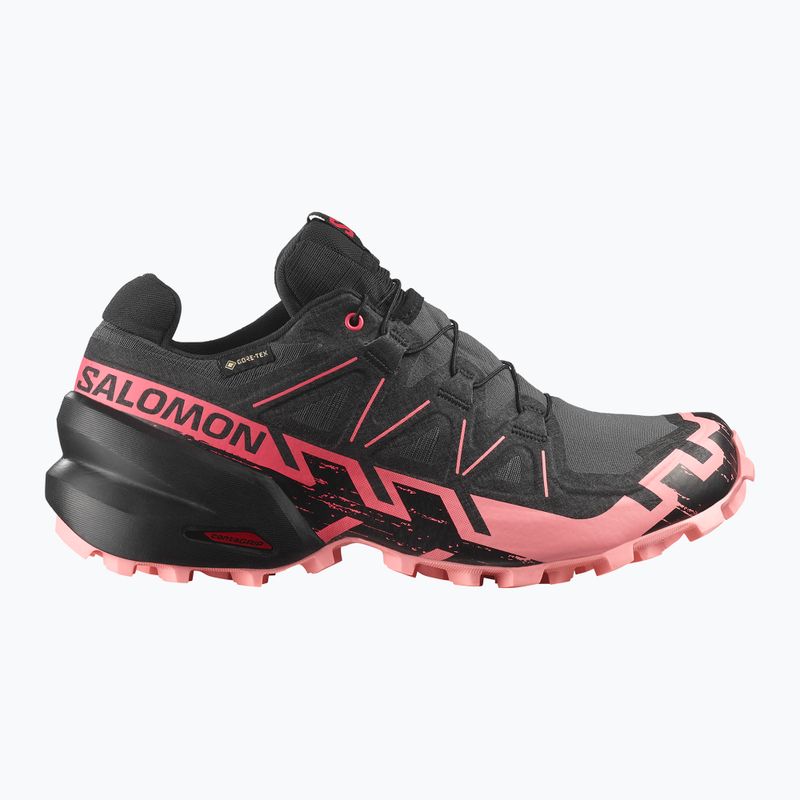 Női futócipő Salomon Speedcross 6 GTX nine iron/fekete/flamingó rózsaszín 2