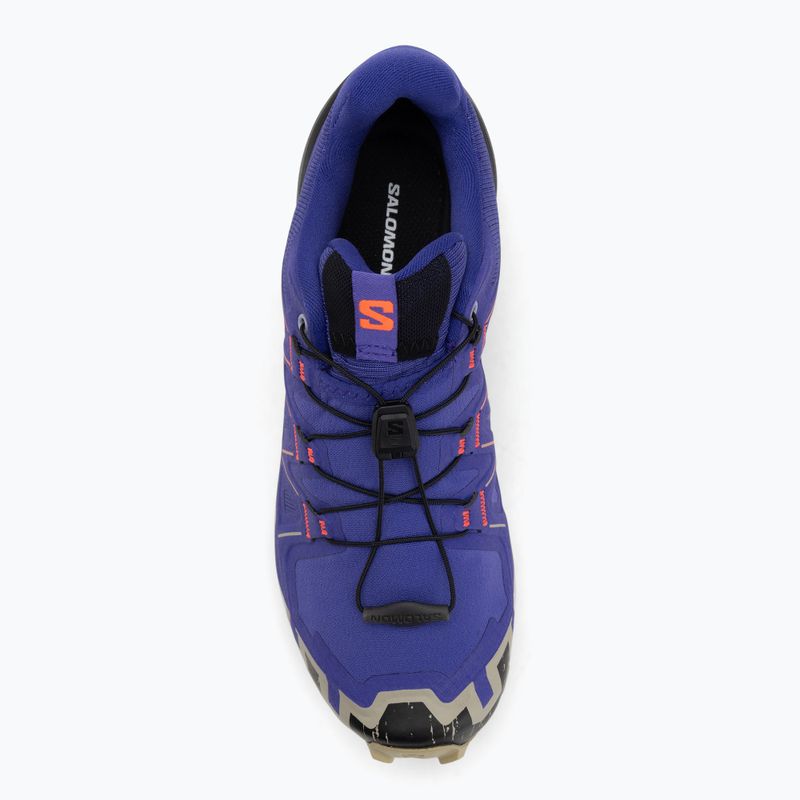 Női futócipő Salomon Speedcross 6 liberty/fekete/neon láng 5