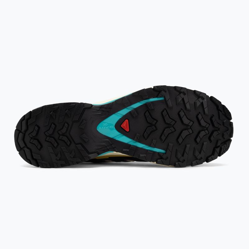 Férfi Salomon XA PRO 3D V9 GTX futócipő átlátszó sárga/fekete/vízesés 4