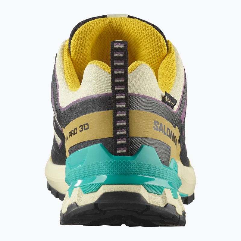 Női futócipő Salomon XA PRO 3D V9 GTX átlátszó sárga/fekete/vízesés 3