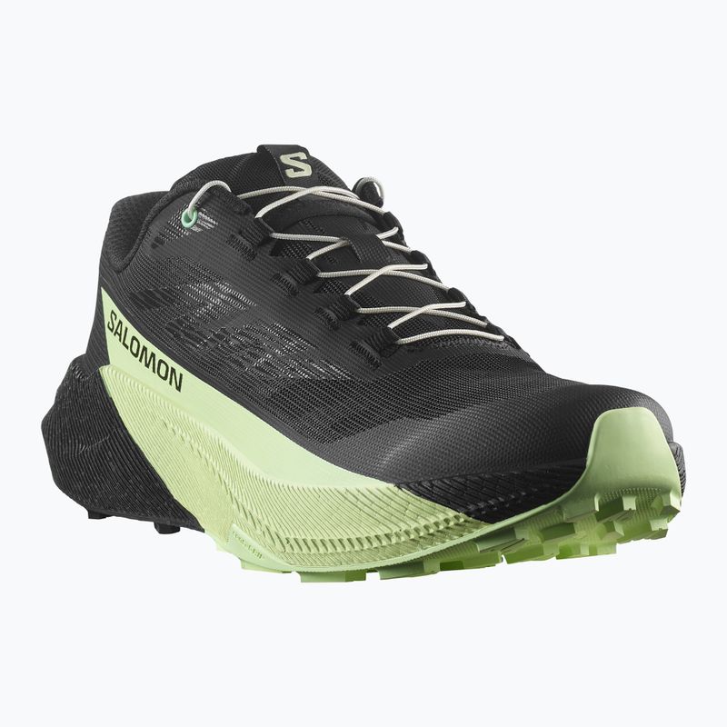 Salomon Pulsar férfi futócipő black/black/patina green 8
