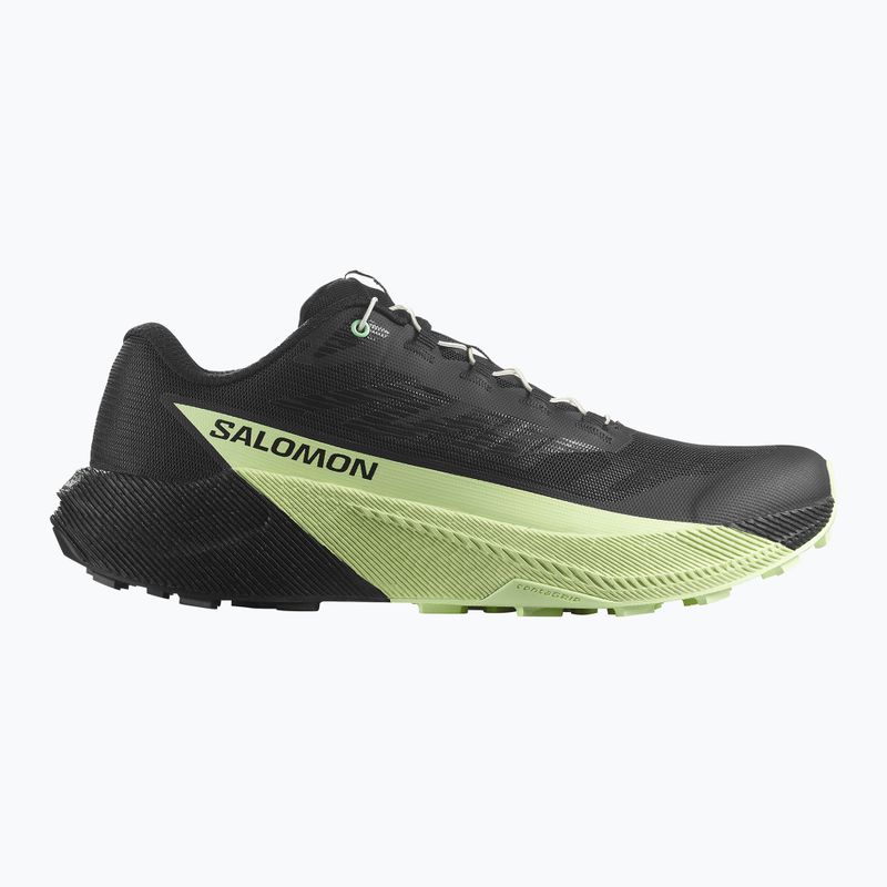 Salomon Pulsar férfi futócipő black/black/patina green 9