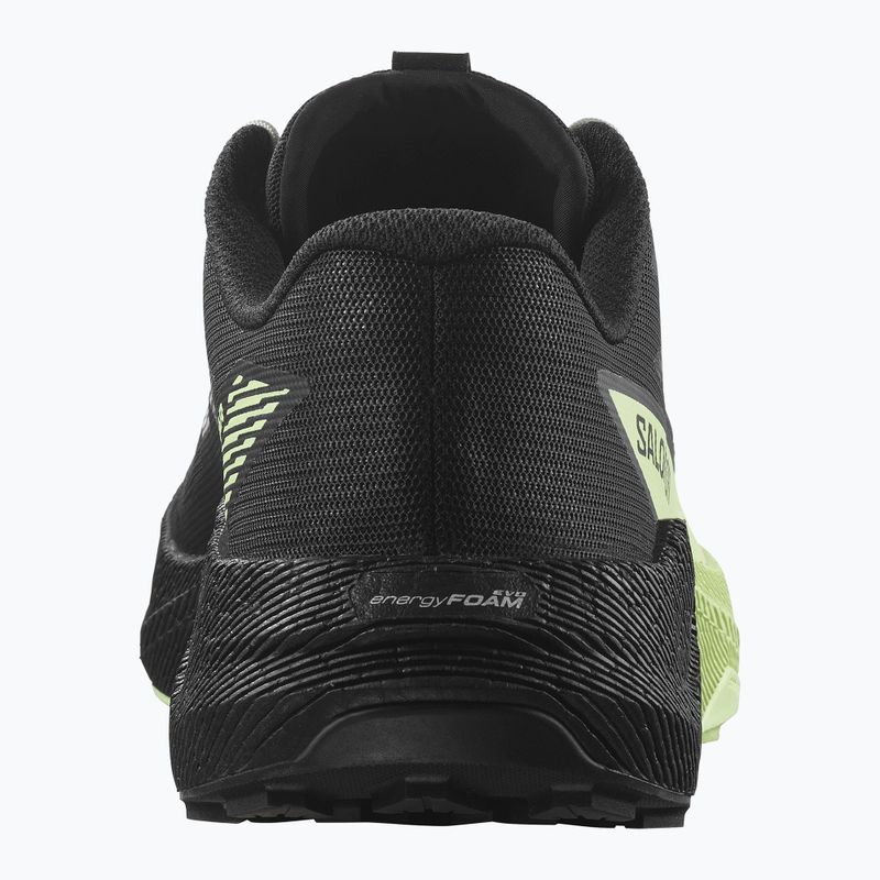 Salomon Pulsar férfi futócipő black/black/patina green 11