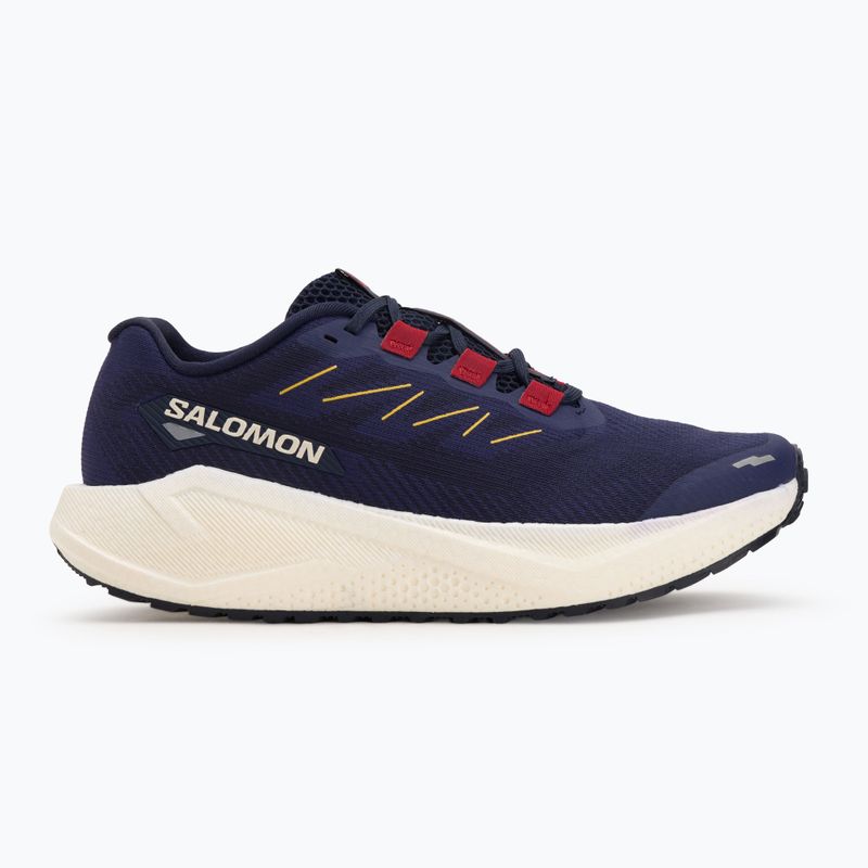 Férfi Salomon Aero Blaze 3 GRVL futócipő astral aura/tengeri kék/magas piros 2