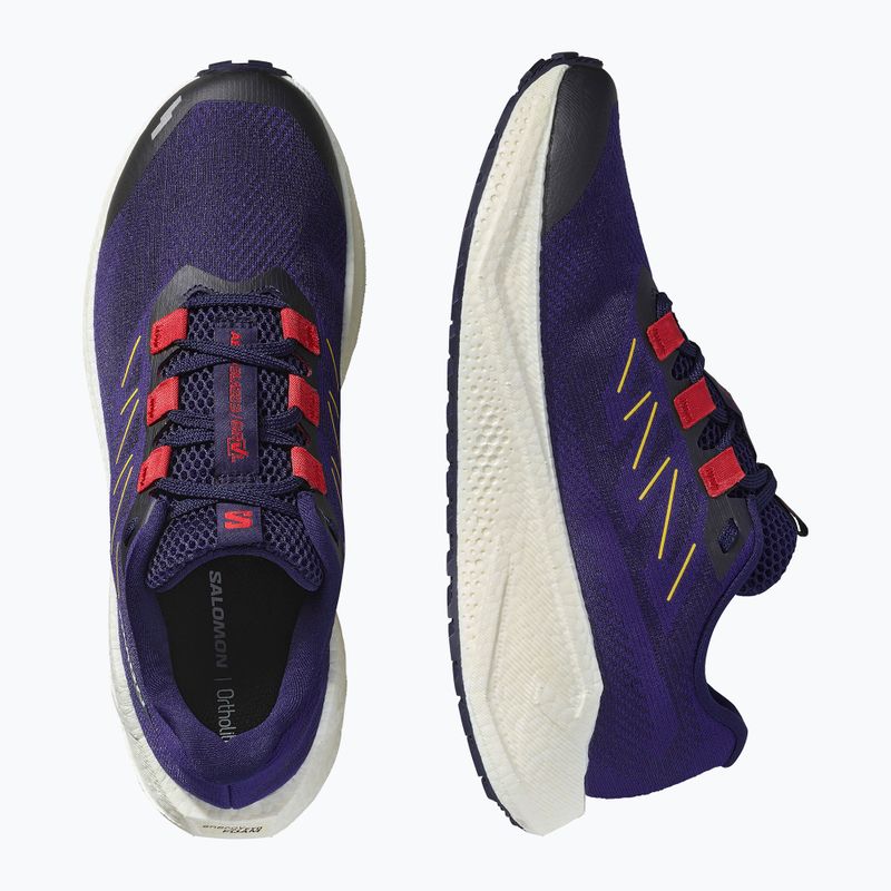Férfi Salomon Aero Blaze 3 GRVL futócipő astral aura/tengeri kék/magas piros 12