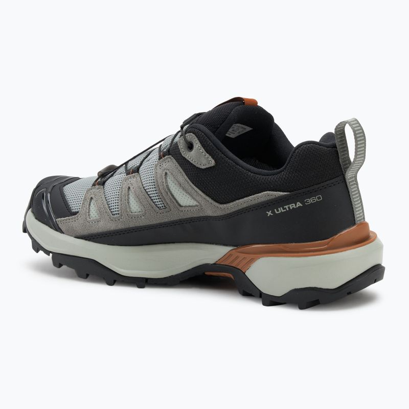 Férfi túrabakancs Salomon X Ultra 360 Leather GTX kovácsoltvas / sedona sage / sierra 3