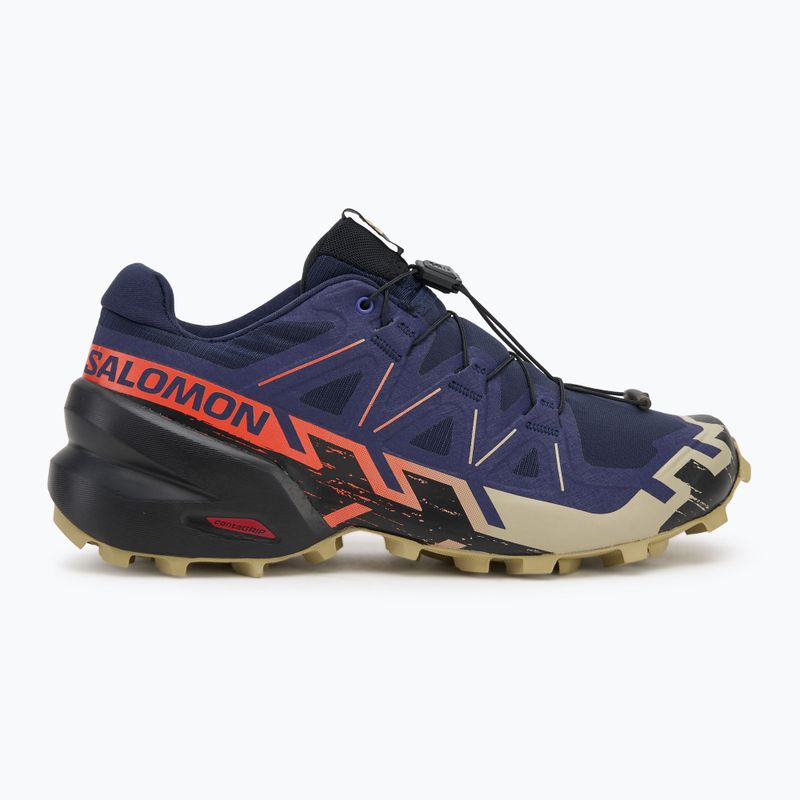 Férfi futócipő Salomon Speedcross 6 maritime blue/fekete/cseresznye paradicsom 2