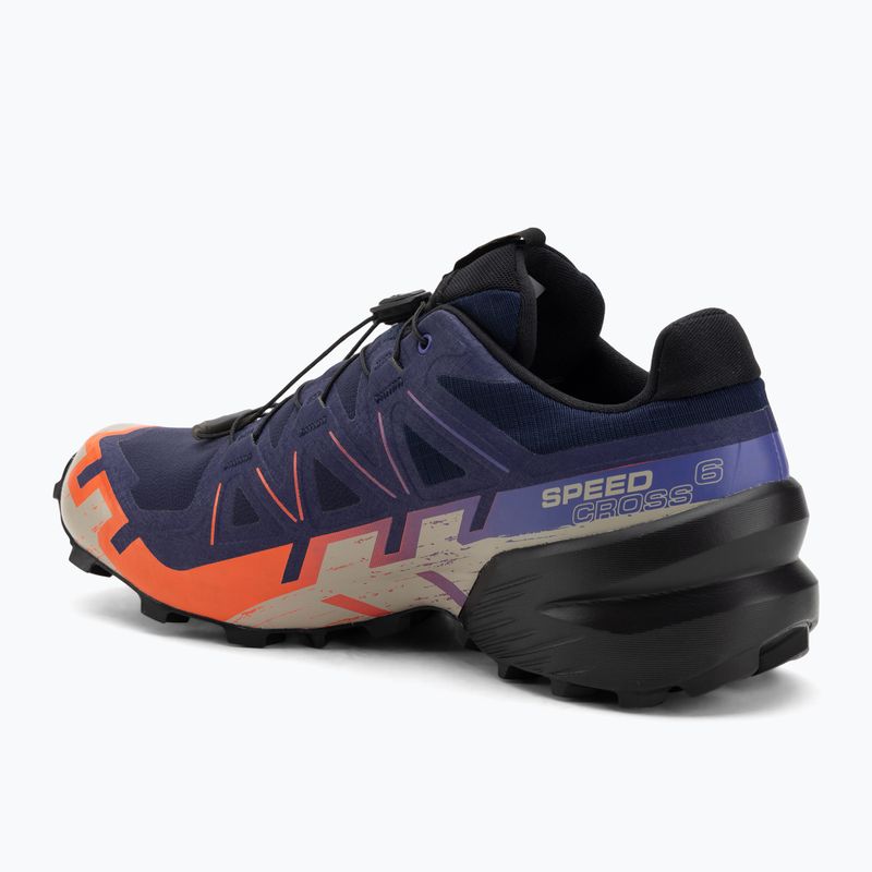 Férfi futócipő Salomon Speedcross 6 GTX maritime blue/fekete/cseresznye paradicsom 3
