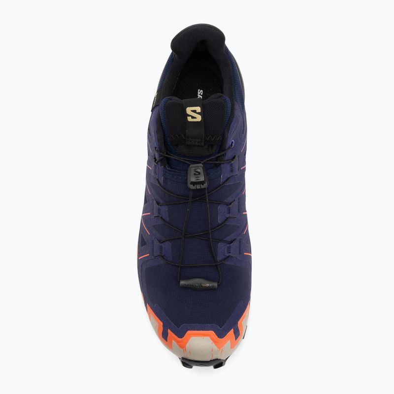 Férfi futócipő Salomon Speedcross 6 GTX maritime blue/fekete/cseresznye paradicsom 5