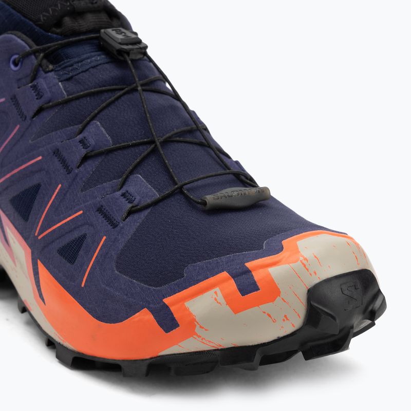 Férfi futócipő Salomon Speedcross 6 GTX maritime blue/fekete/cseresznye paradicsom 7