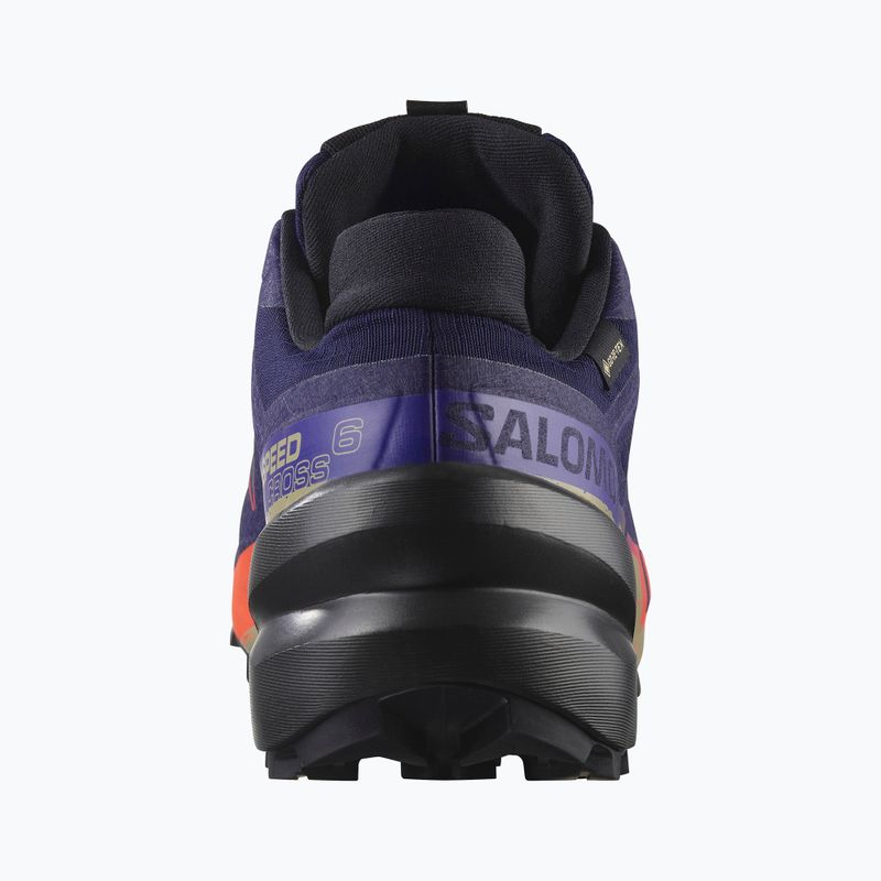 Férfi futócipő Salomon Speedcross 6 GTX maritime blue/fekete/cseresznye paradicsom 4