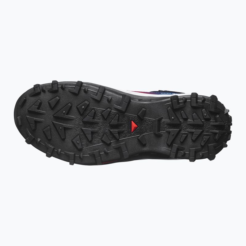 Férfi túracipők Salomon Crosstrak Powder WP Equipe black/black 4