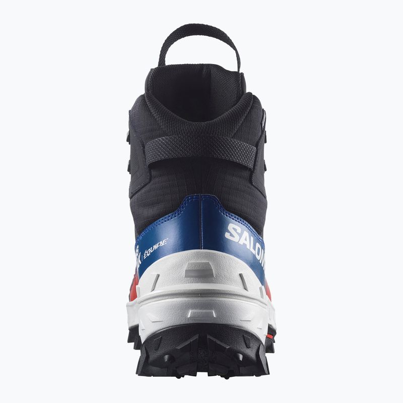 Férfi túracipők Salomon Crosstrak Powder WP Equipe black/black 5