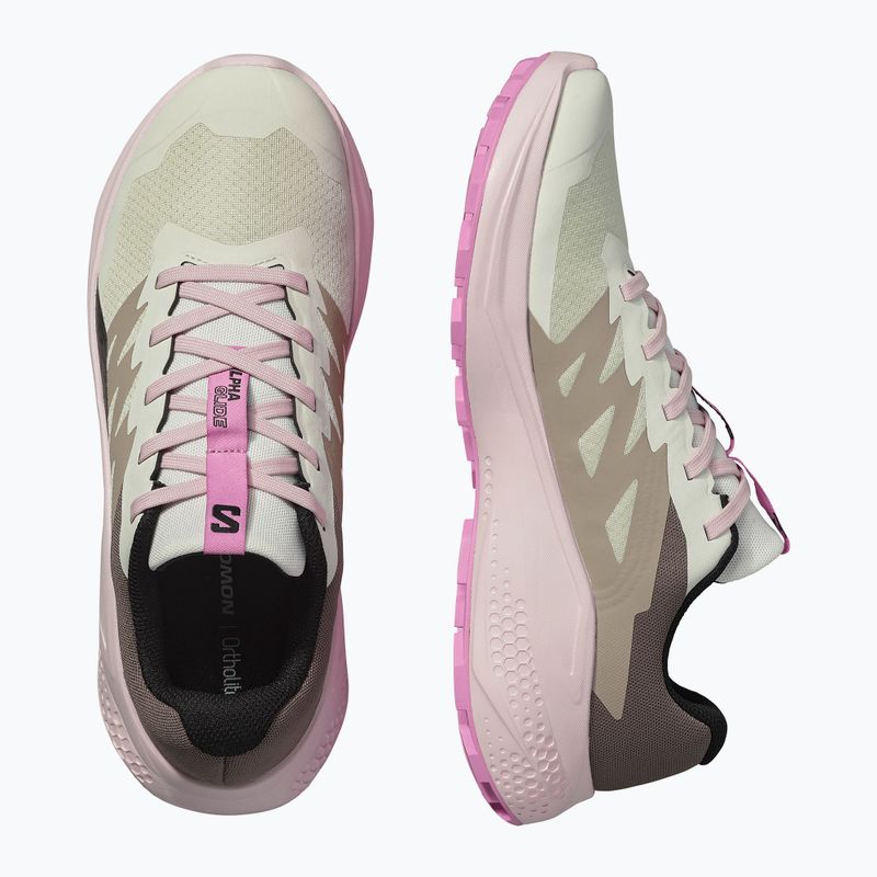 Női futócipő Salomon Alphaglade vanilla ice/fairy tale/cyclamen 5