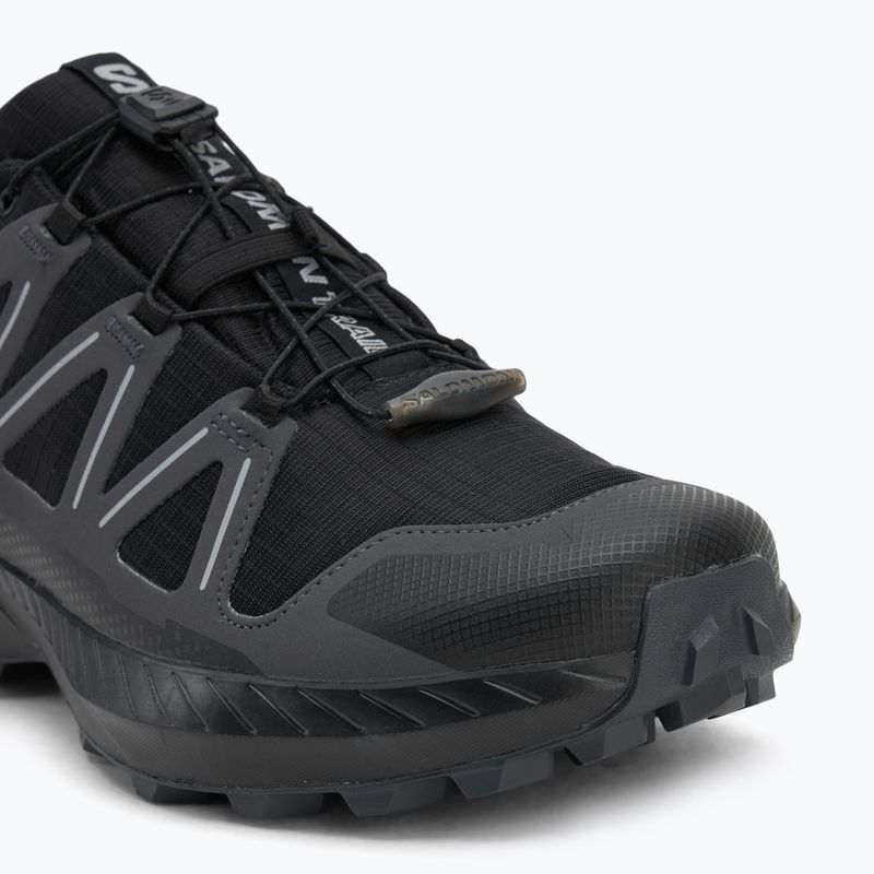 Férfi futócipő Salomon Speedcross Peak GTX fekete/fekete/aszfalt 7