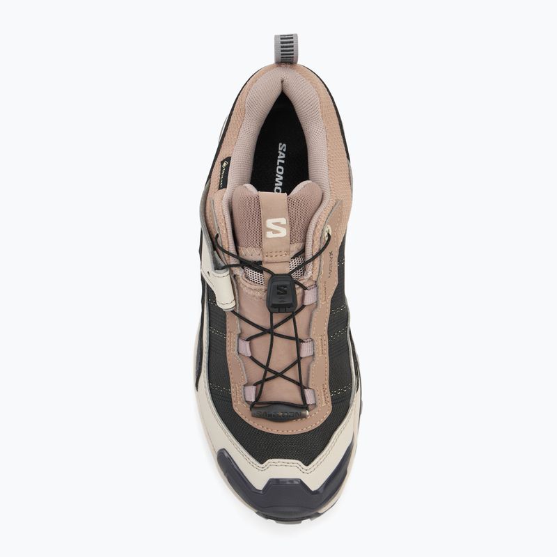 Női Salomon X ULTRA 5 GTX túracipő etherea/nine iron/gull 5