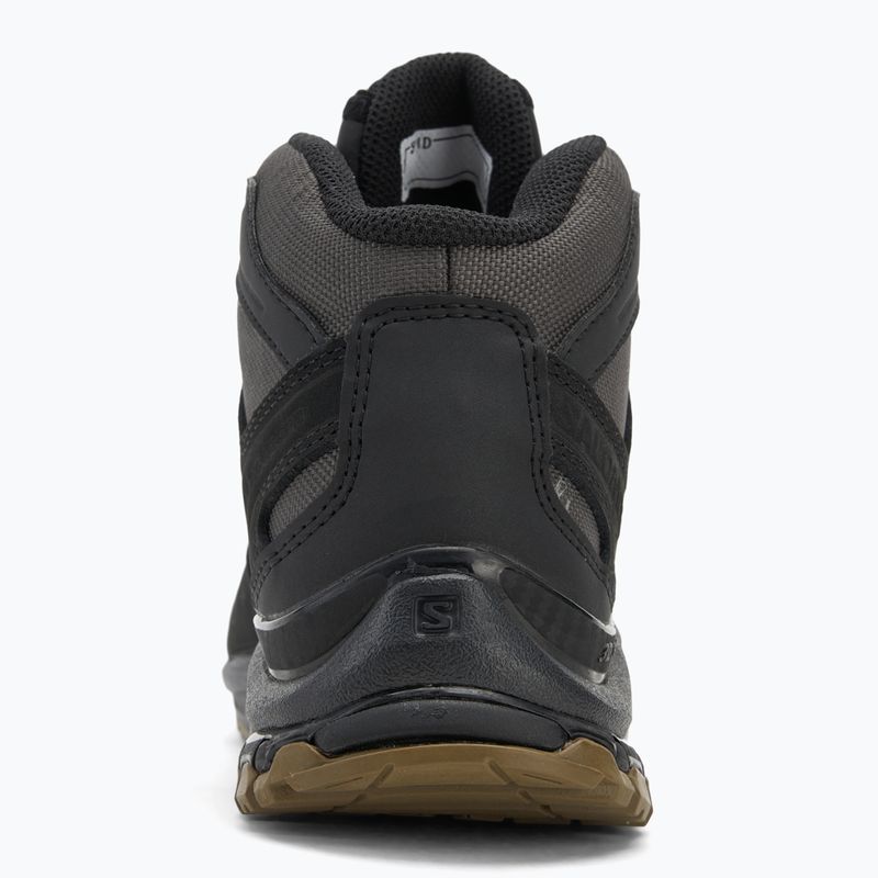 Férfi Salomon XA Tracker GTX túracipő fekete/aszfalt/kóbor barna 6