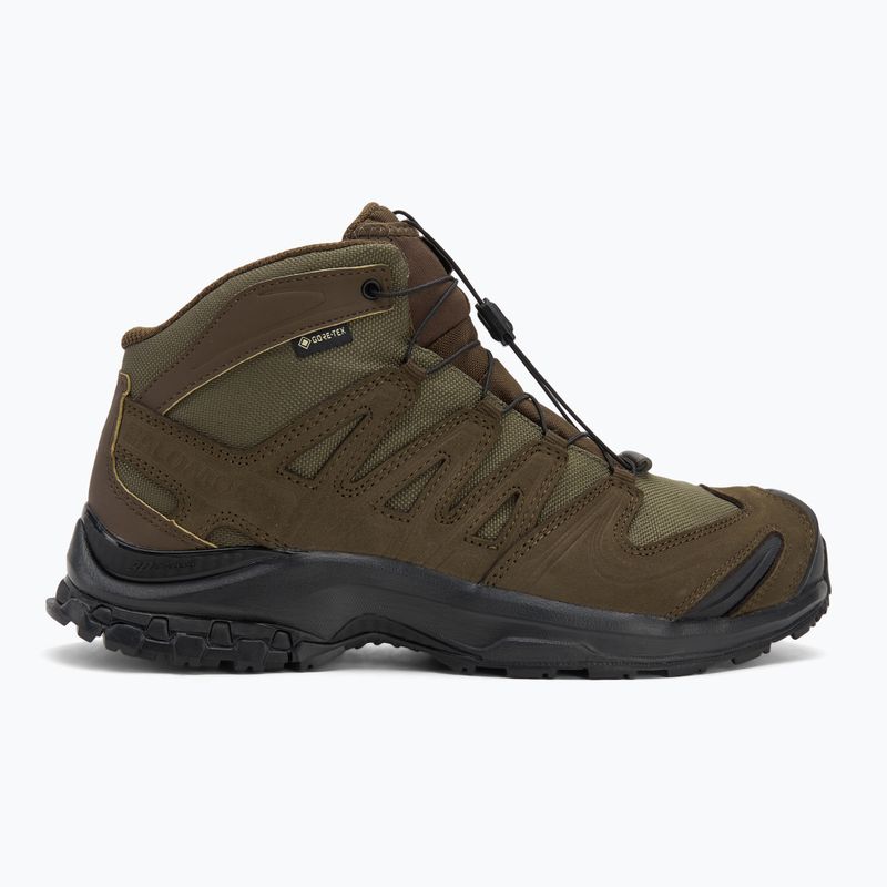 Férfi Salomon XA Tracker GTX túracipő earth brown/olive night/fekete 2