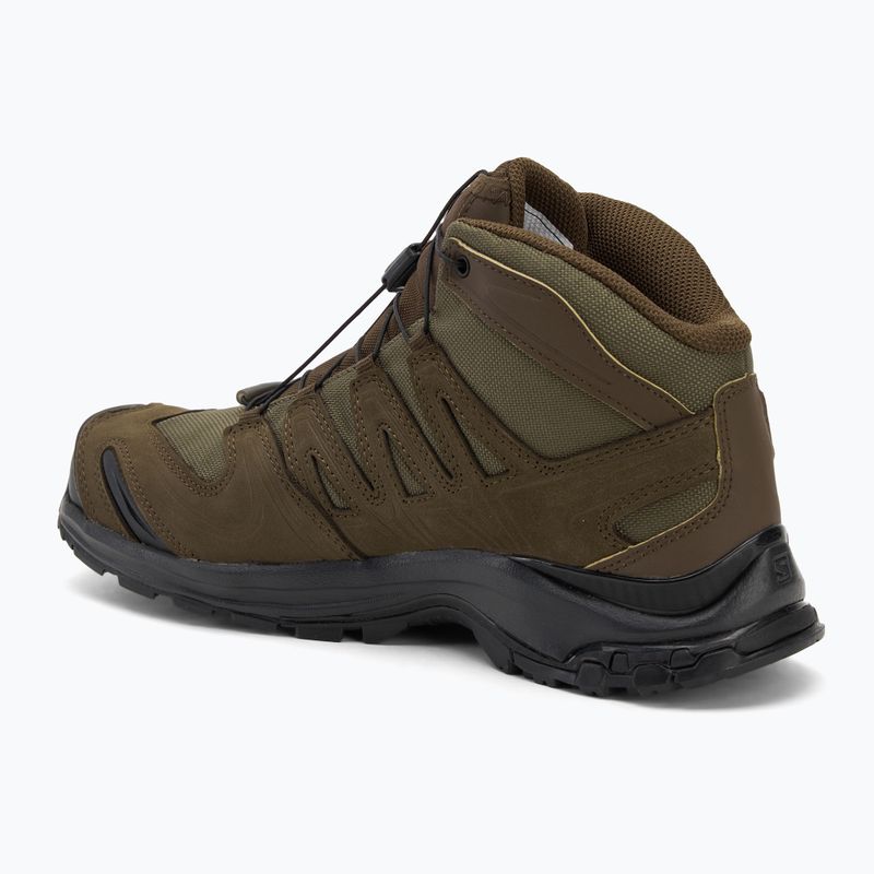 Férfi Salomon XA Tracker GTX túracipő earth brown/olive night/fekete 3