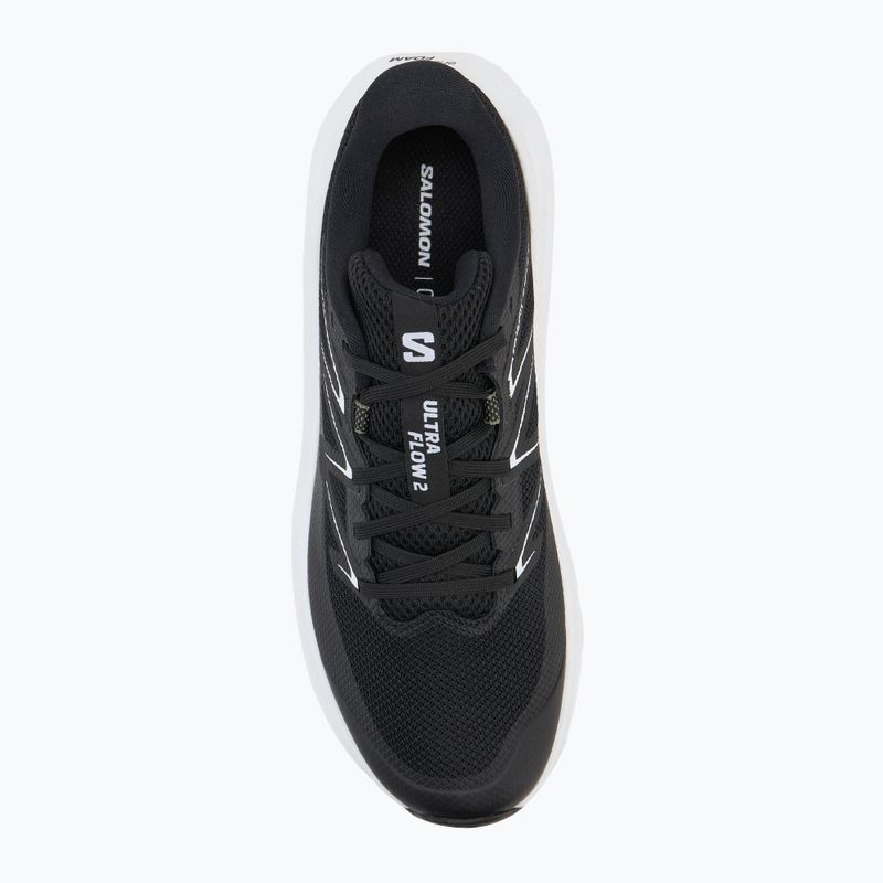 Férfi Salomon Ultra Flow 2 futócipő fekete/fehér/agave zöld 5