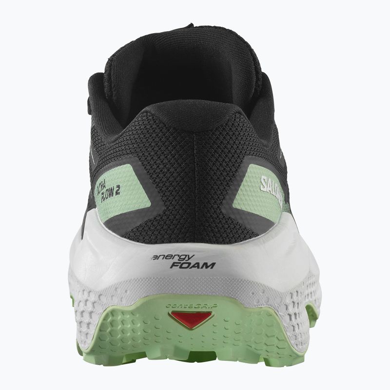 Férfi Salomon Ultra Flow 2 futócipő fekete/fehér/patina zöld 11