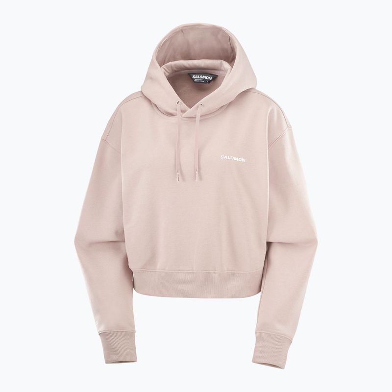 Női Salomon Short Hoodie etherea pulóver