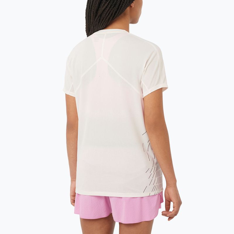 Női futópóló Salomon Sense Aero SS Tee GFX whisper white 3