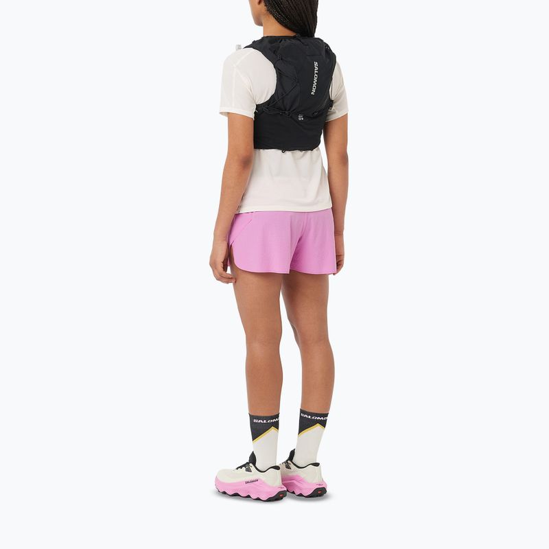 Női futópóló Salomon Sense Aero SS Tee GFX whisper white 4