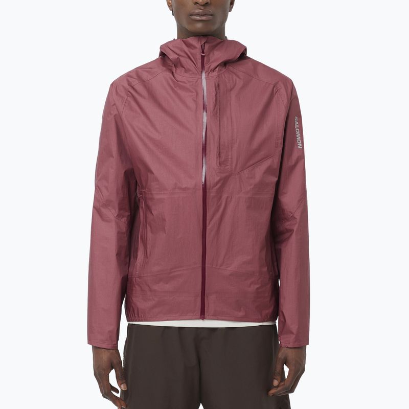 Férfi futódzseki Salomon Bonatti Waterproof nocturne